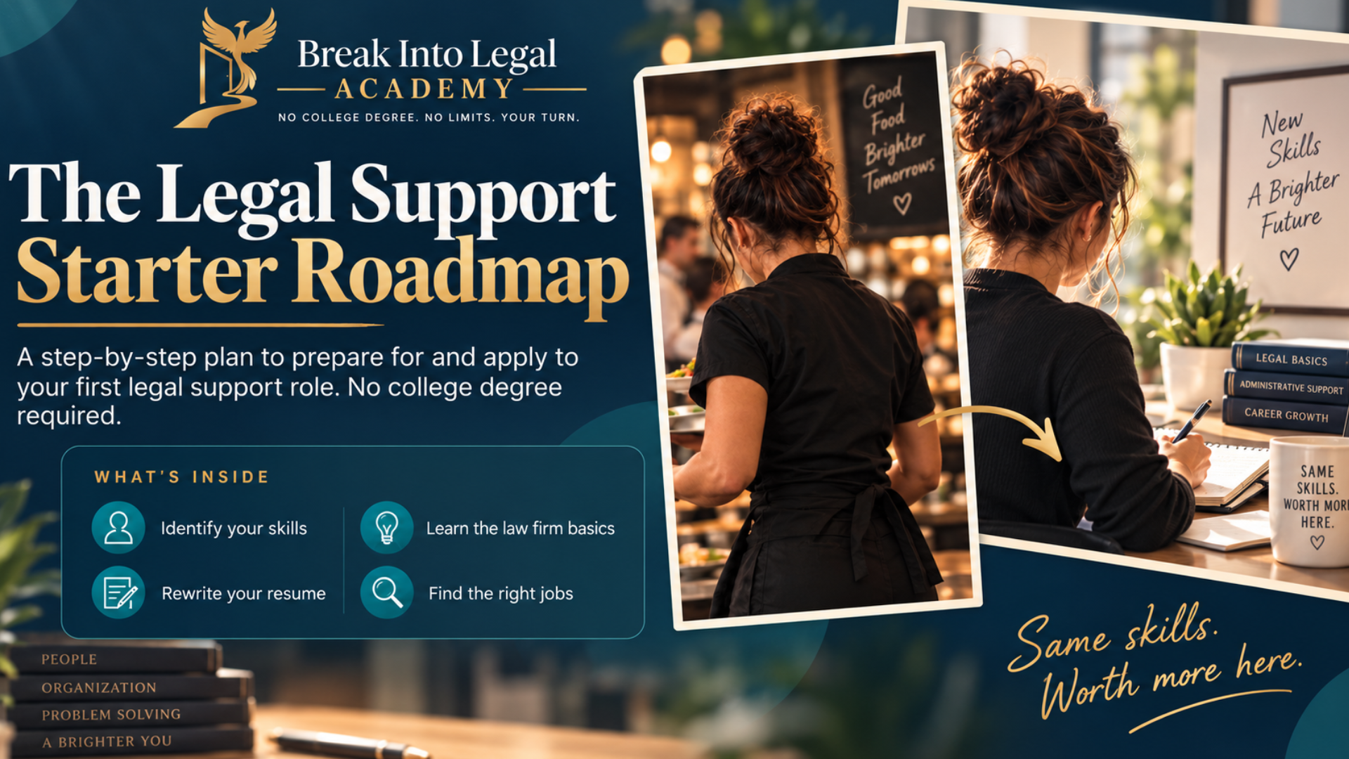 The Legal Support Starter Roadmap by Break Into Legal Academy